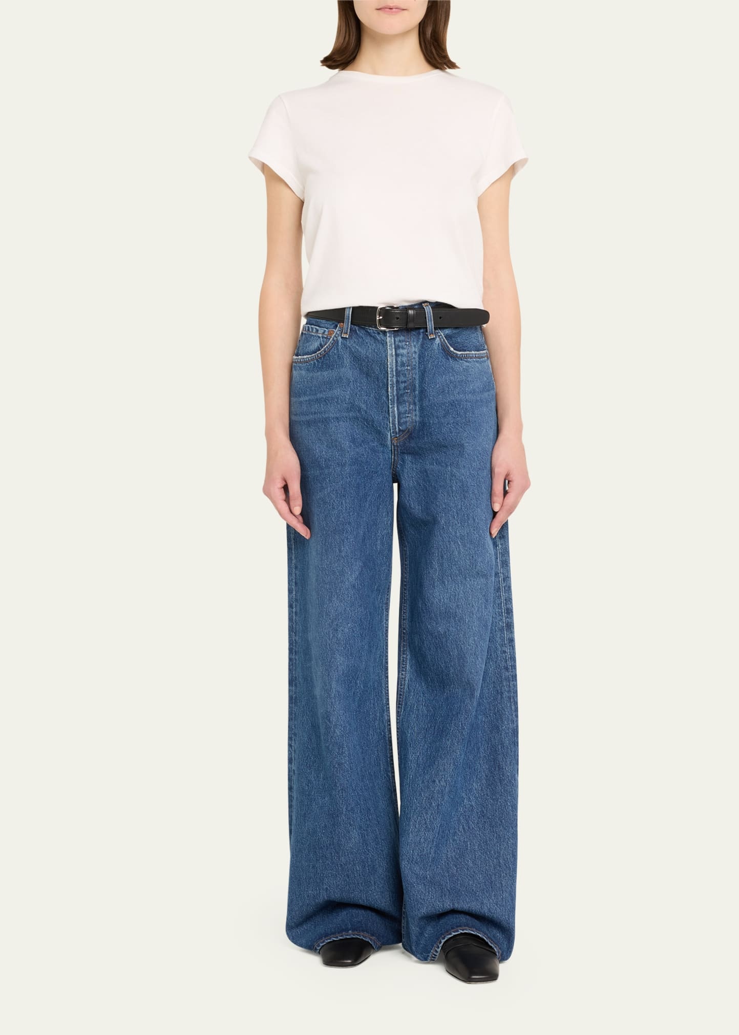 Dame Wide-Leg Jeans - 2