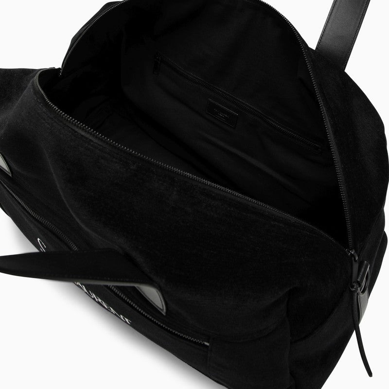 Saint Laurent Black Duffle Bag With Logo Men - 3