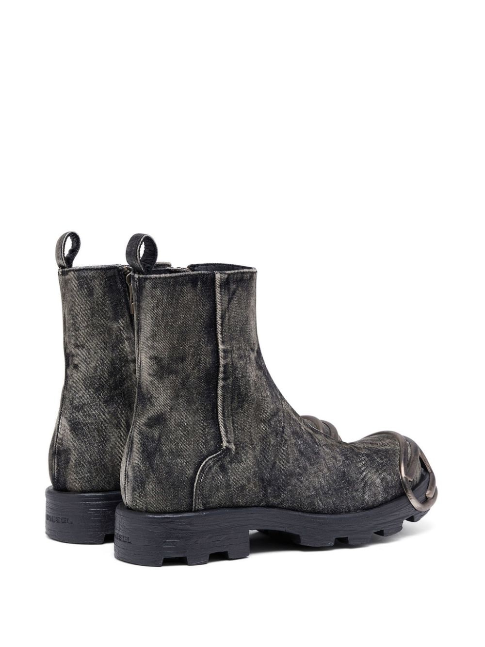 D-Hammer denim ankle boots - 3