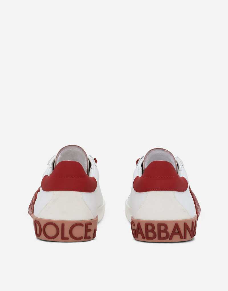 Dolce & Gabbana Portofino vintage calfskin sneakers outlook