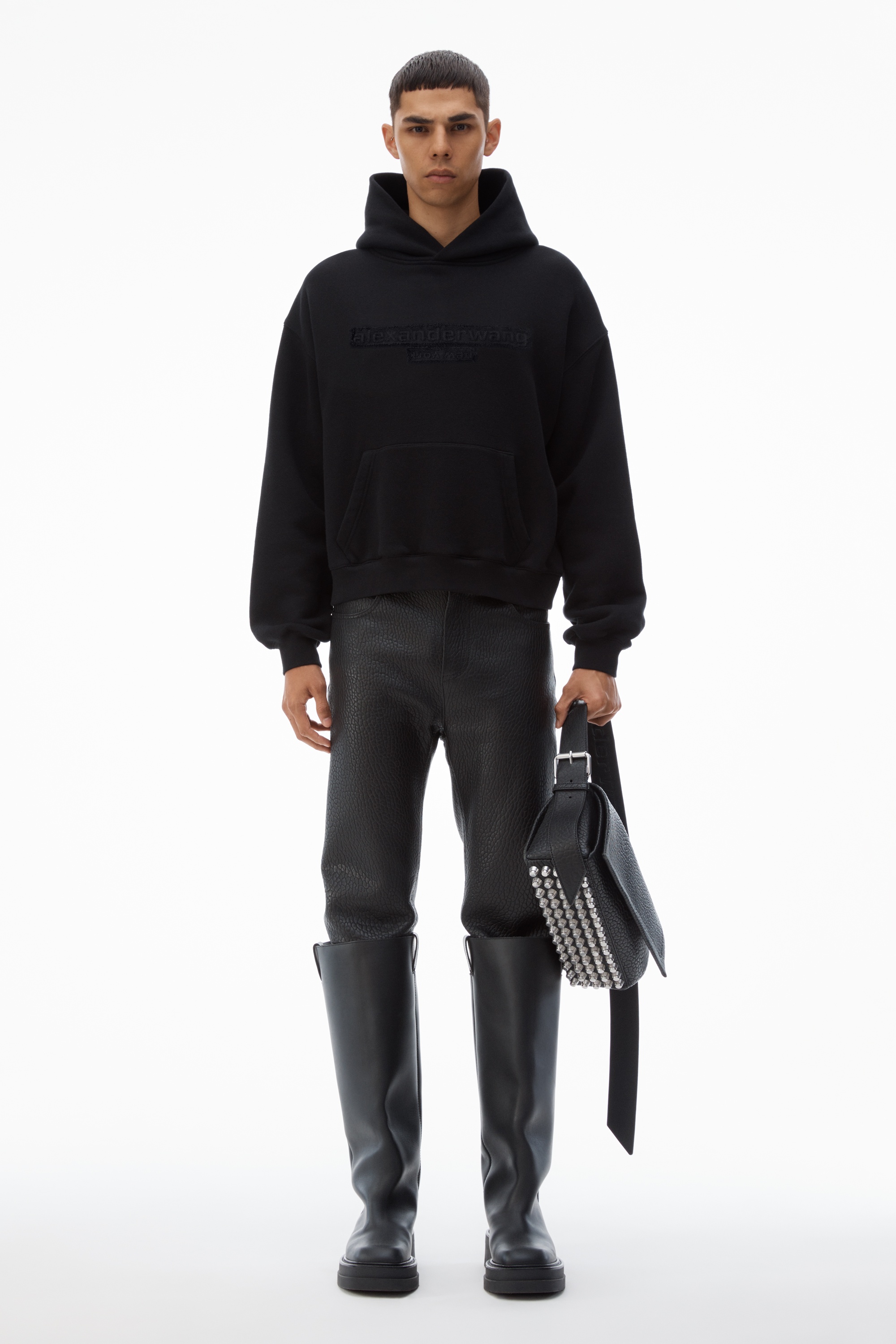 Oversize Unisex Logo Hoodie in Essential Terry - 5