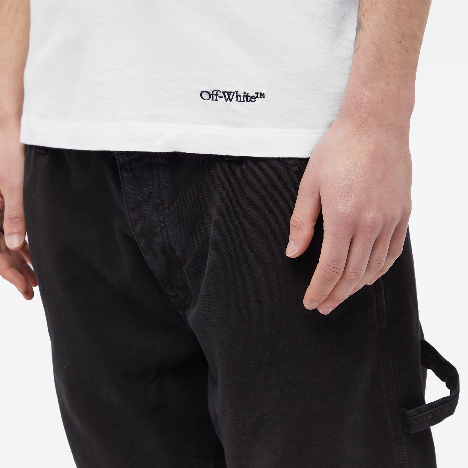 Off-White Off-White Scribble Diag Slim T-Shirt | endclothing