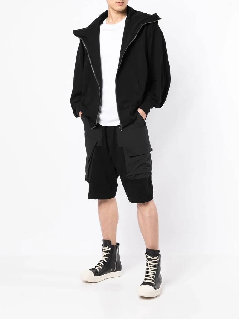 Julius panelled straight-leg shorts outlook