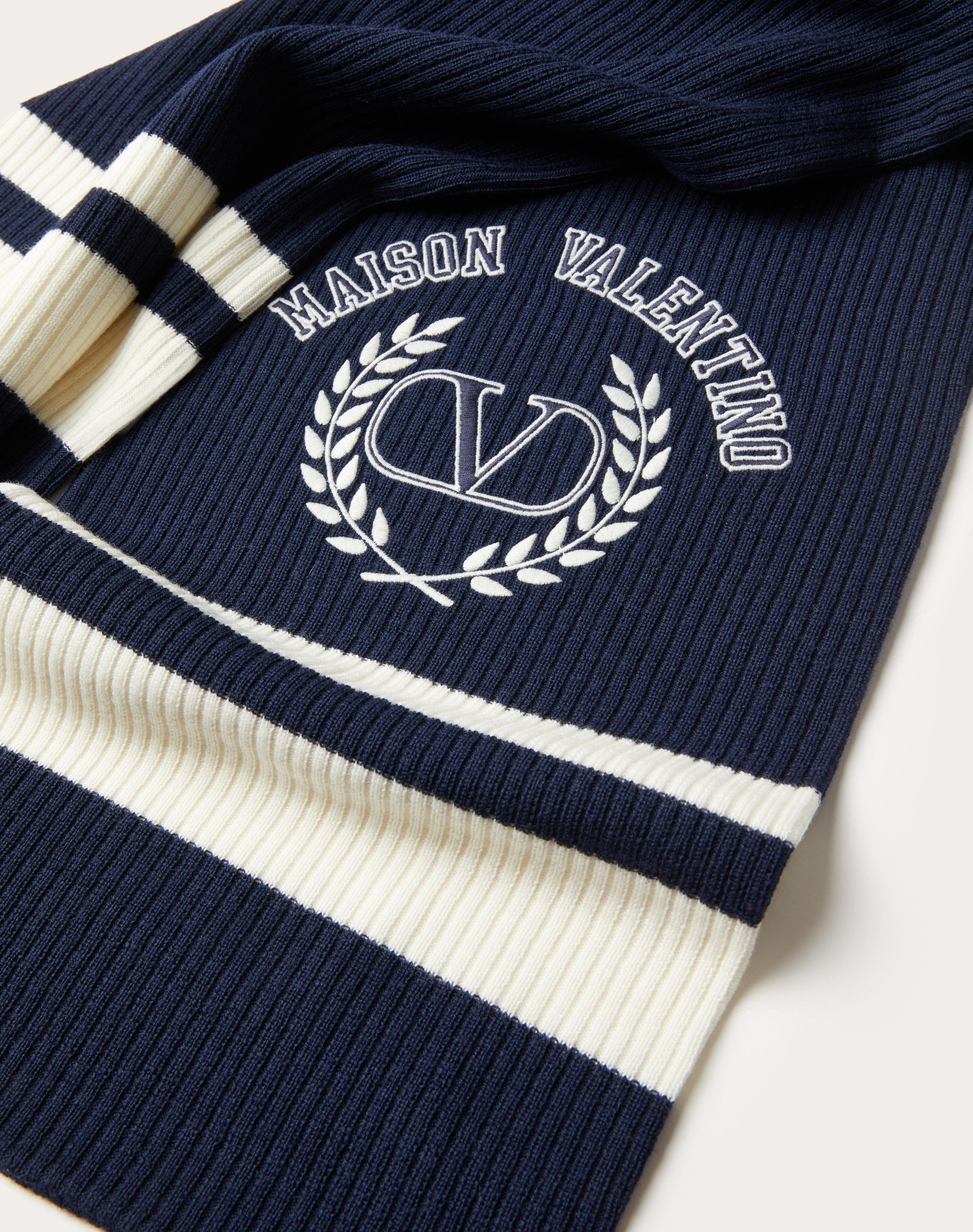 MAISON VALENTINO WOOL SCARF - 3