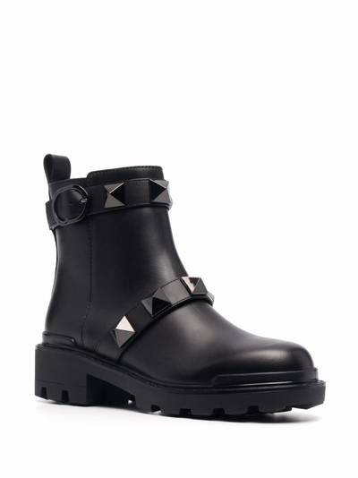 Valentino Roman Stud combat boots outlook