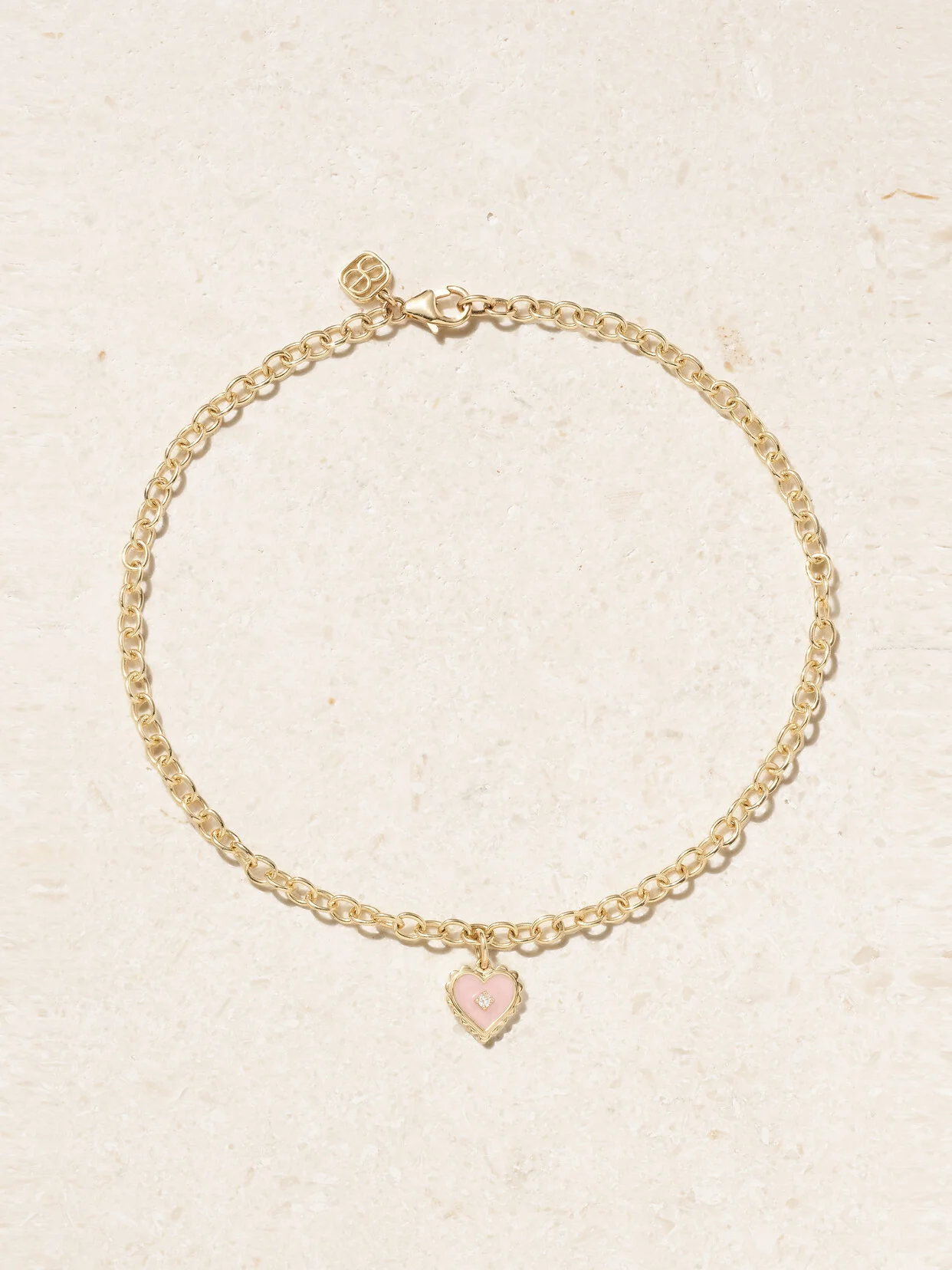 14-karat Gold, Enamel And Diamond Bracelet - 1