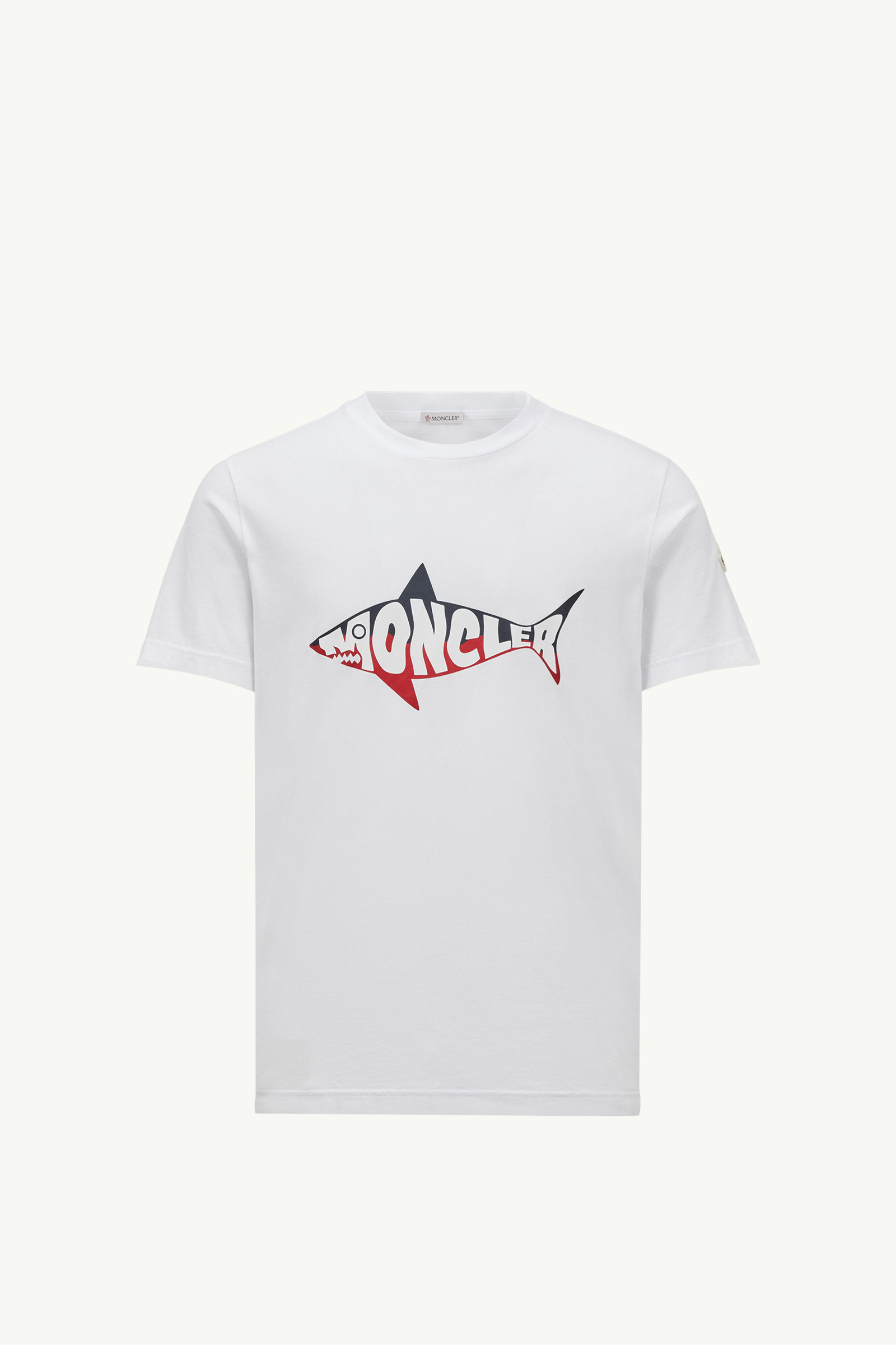 Shark Logo Cotton T-Shirt - 1