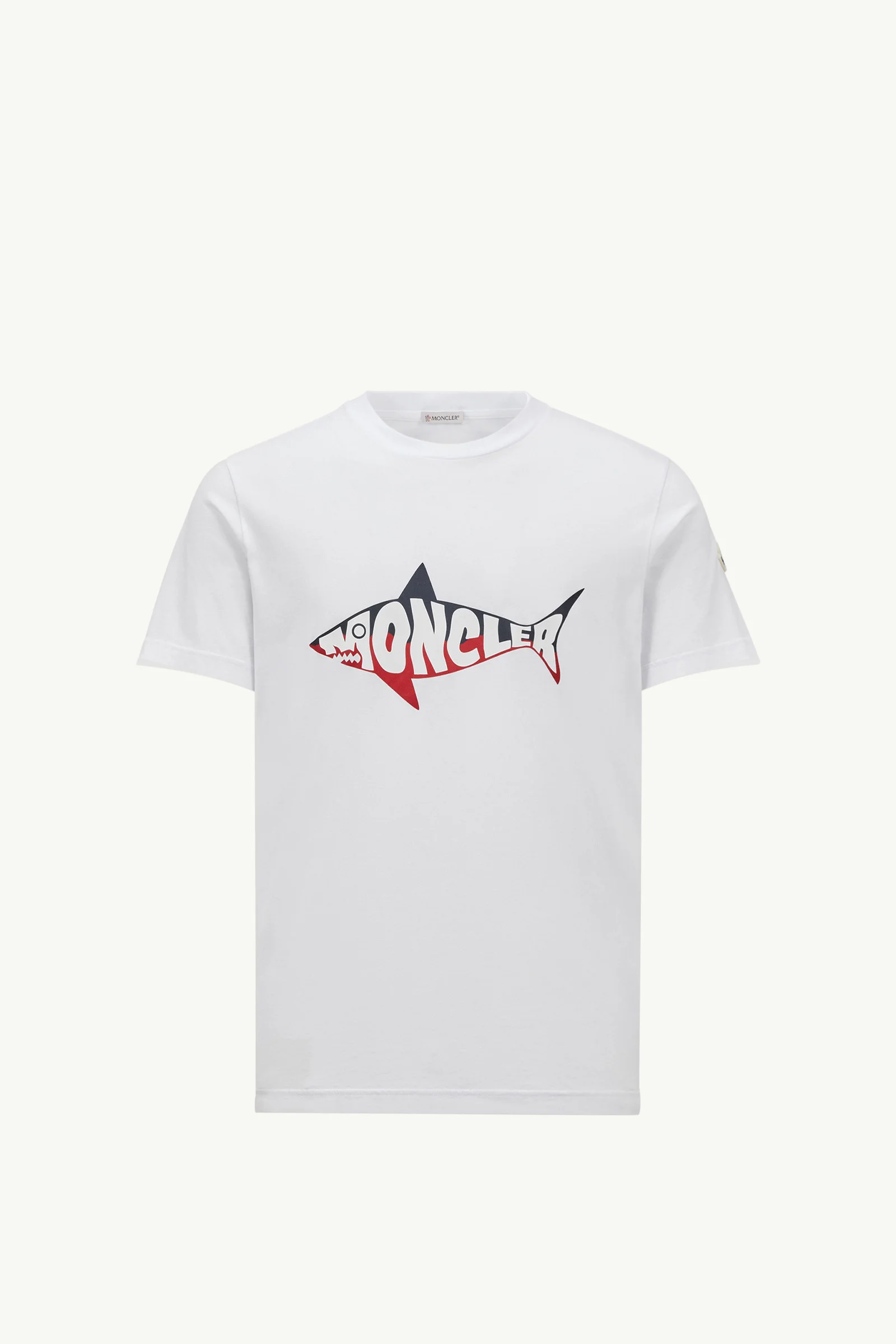 Shark Logo Cotton T-Shirt - 1