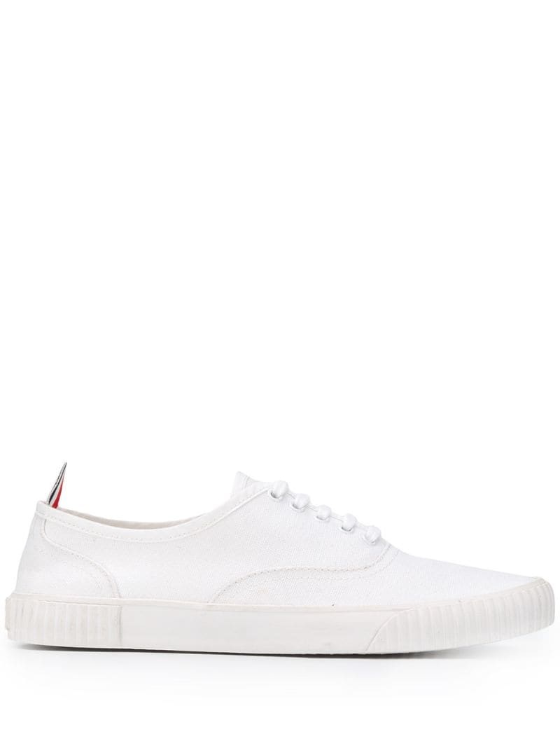 Heritage canvas sneakers - 1