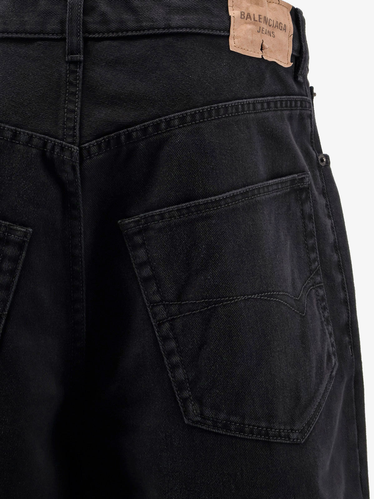 BAGGY DENIM TROUSERS - 5