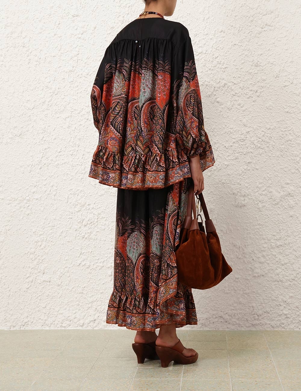 RHIANNON RUFFLE BILLOW BLOUSE - 4