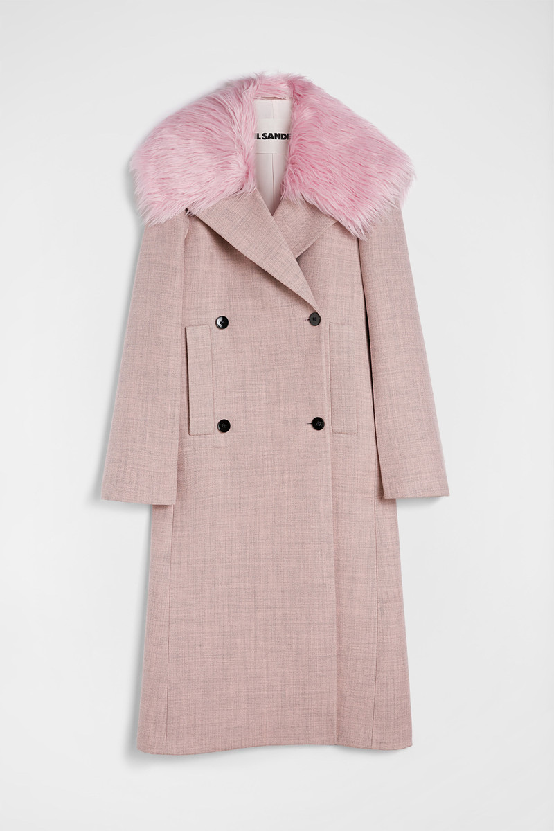 Melanged Wool Coat 1
