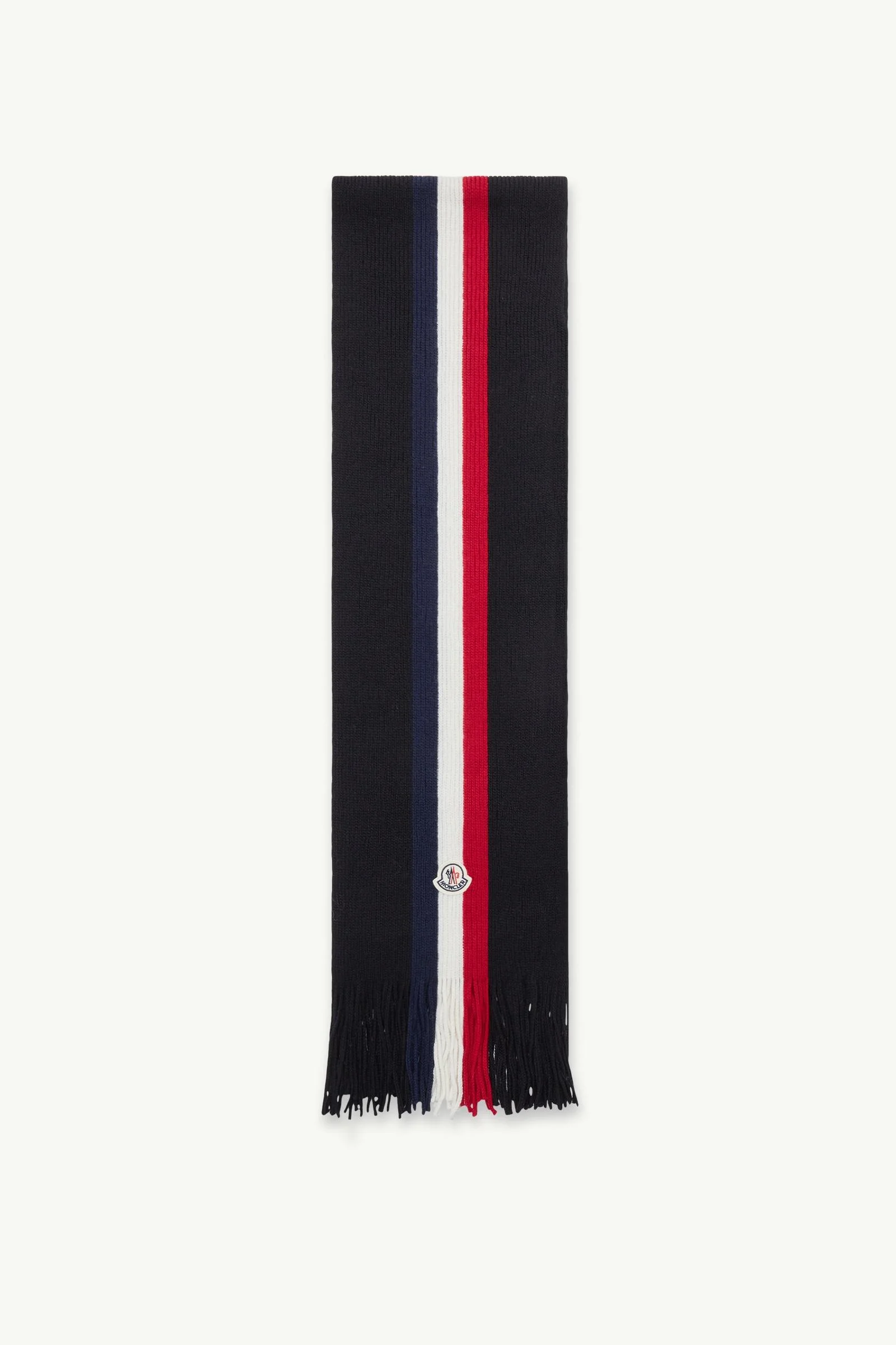 Tricolor Wool Scarf - 1