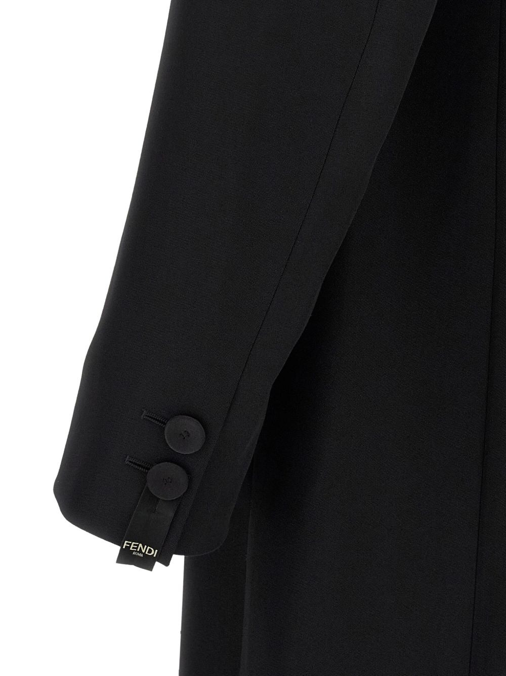 double layer lapel coat - 3