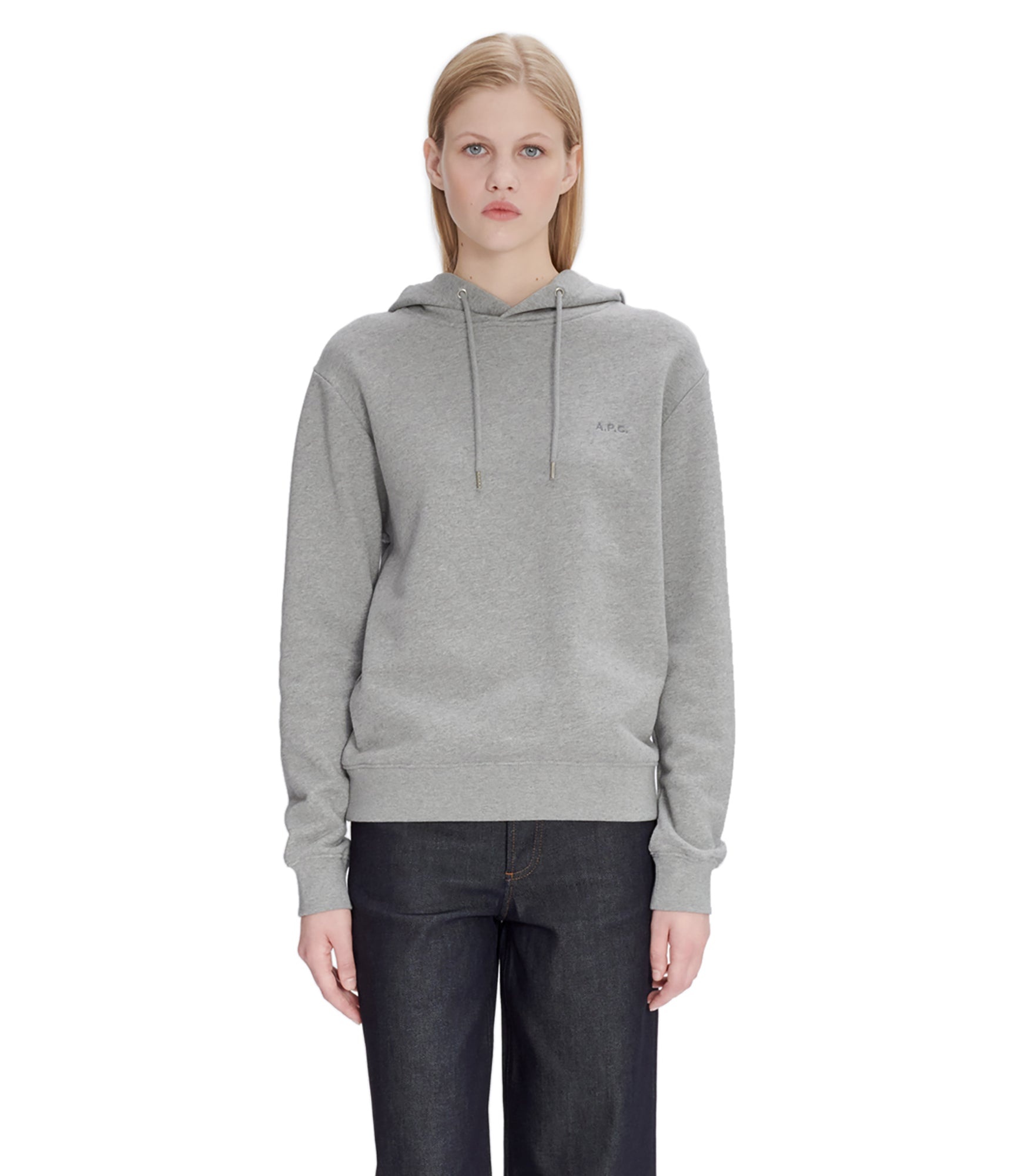 STANDARD A.P.C. BRODÉ HOODIE (W) - 2