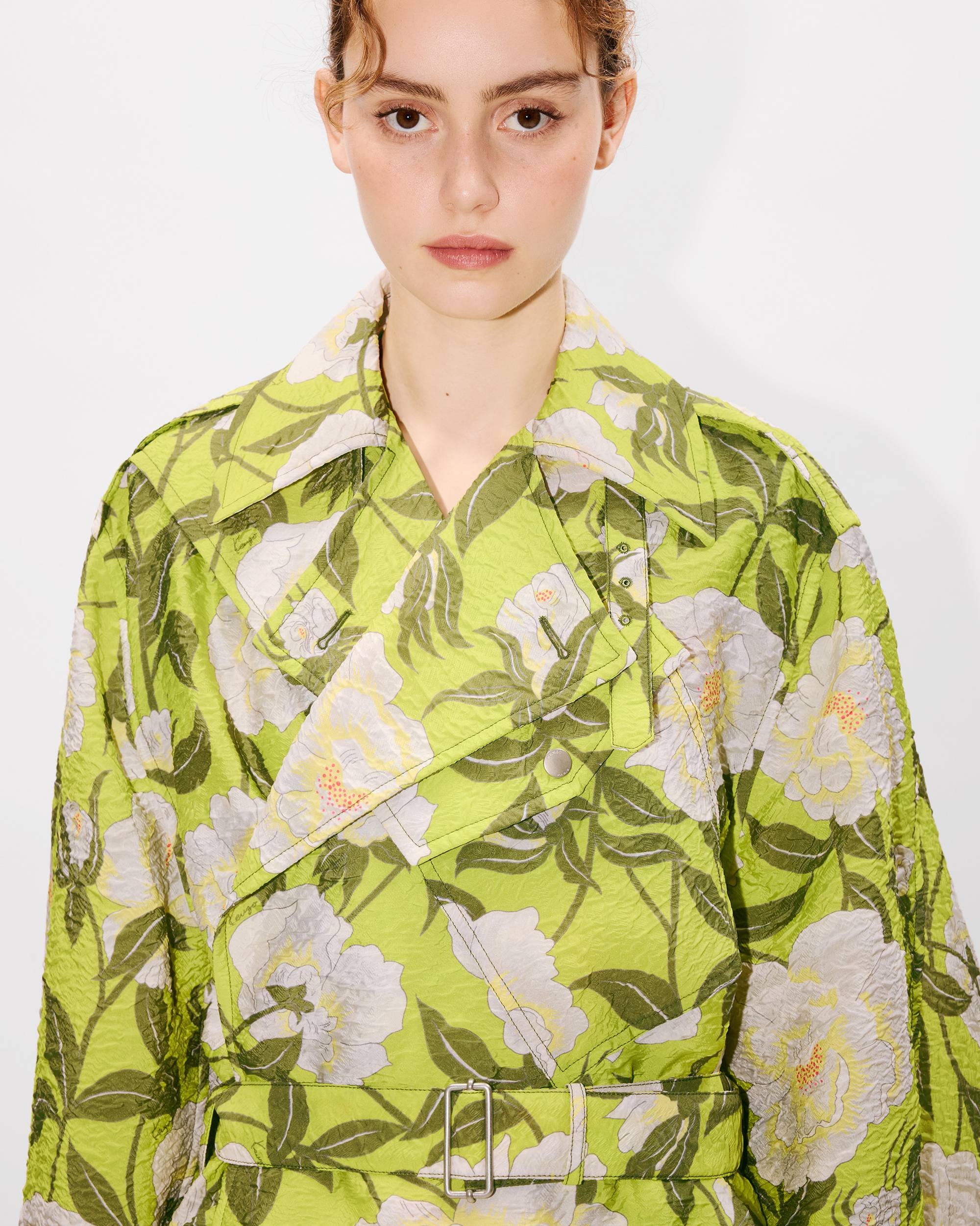 Trench with kimono sleeves - 6