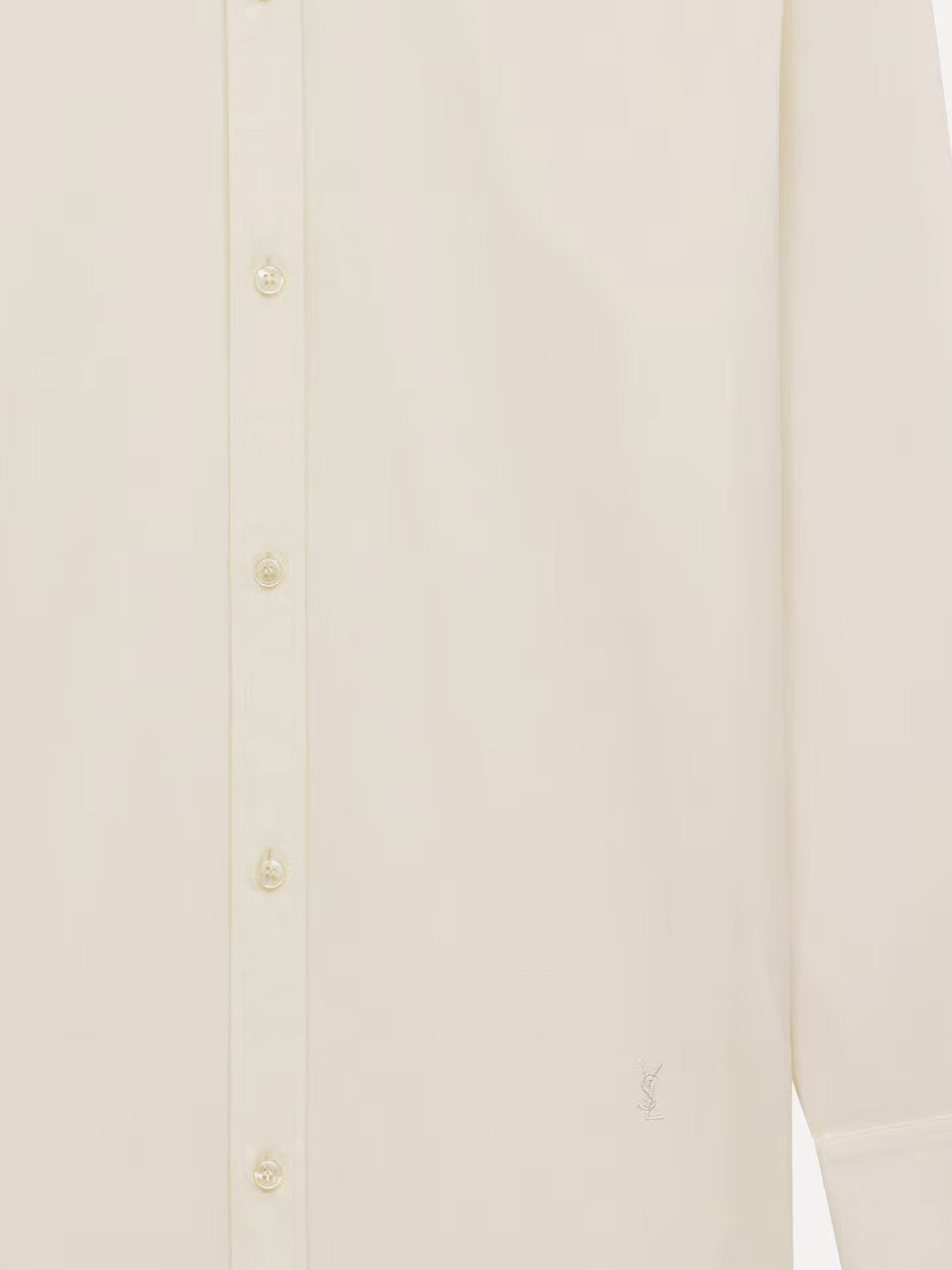 Certified Cotton Shirt With Monogram Embroidery - 6