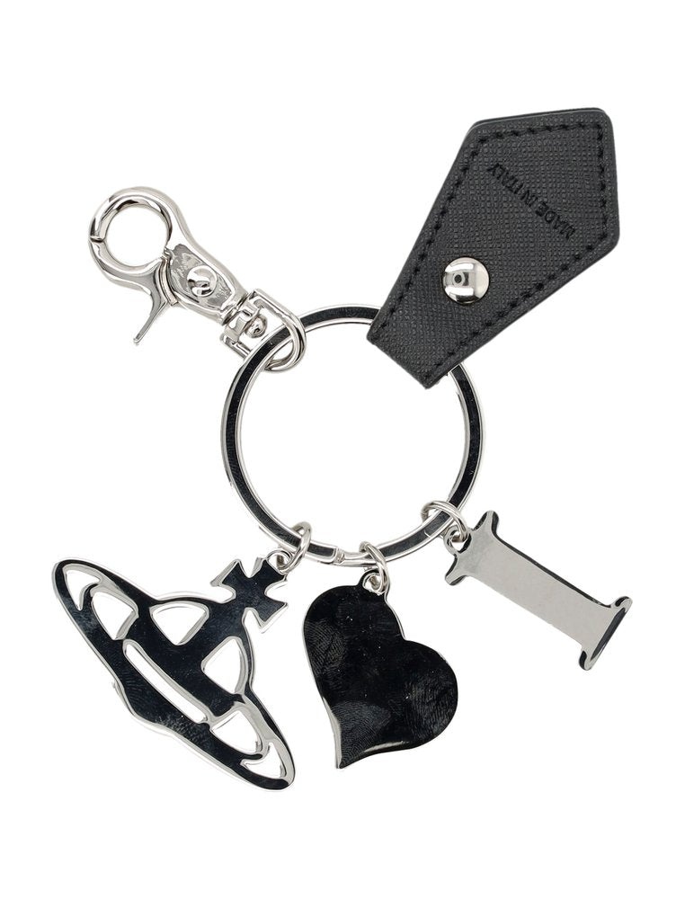 Multicolor metal keyring - 5
