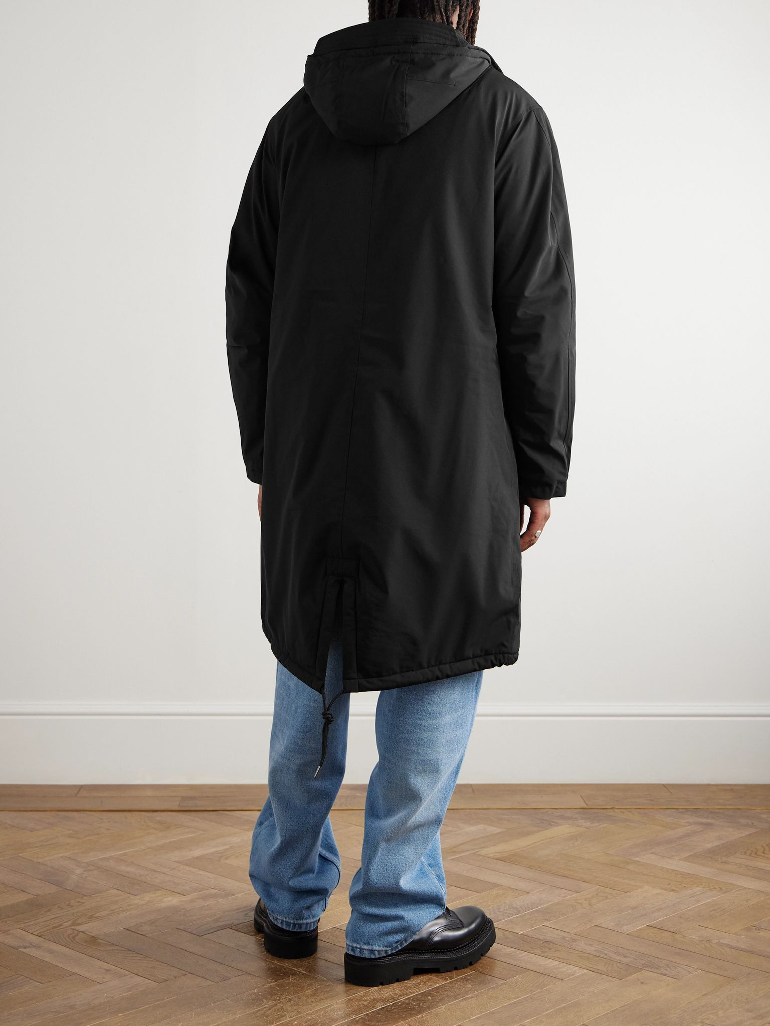 Anatole Stretch-Shell Hooded Parka Black - 4