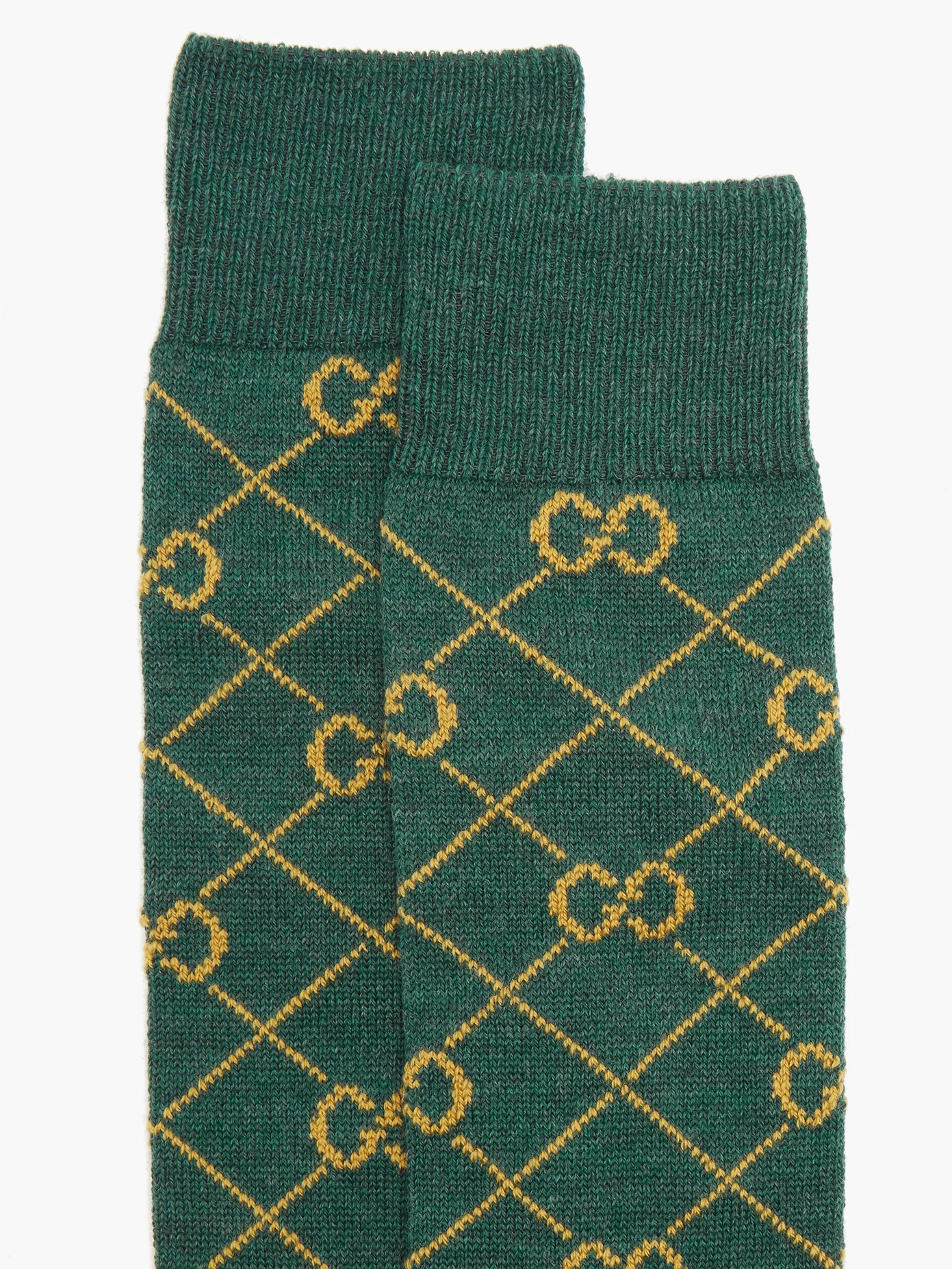 GG-jacquard wool-blend socks - 3