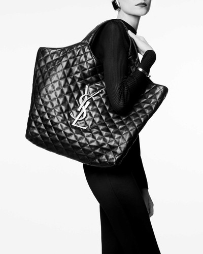 SAINT LAURENT icare maxi shopping bag in quilted lambskin outlook