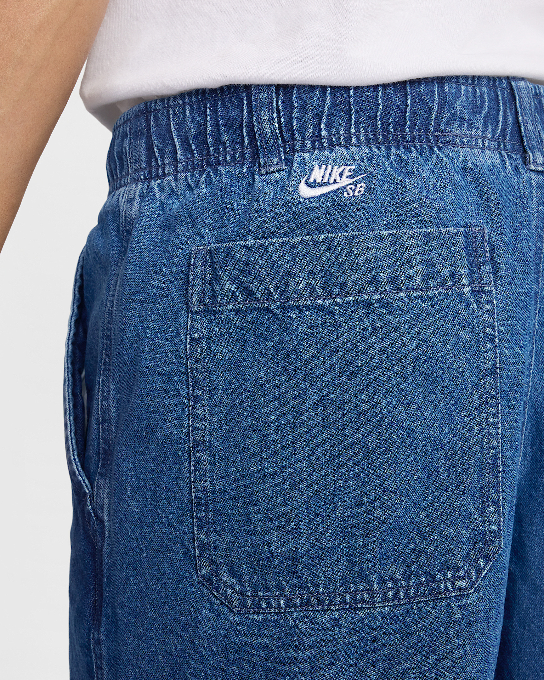 Nike SB Loose Double-Knee Denim Skate Pants - 5