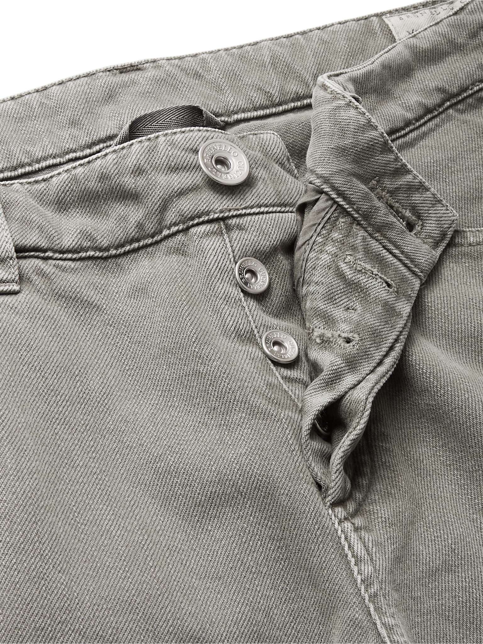 Slim-Fit Denim Jeans - 5