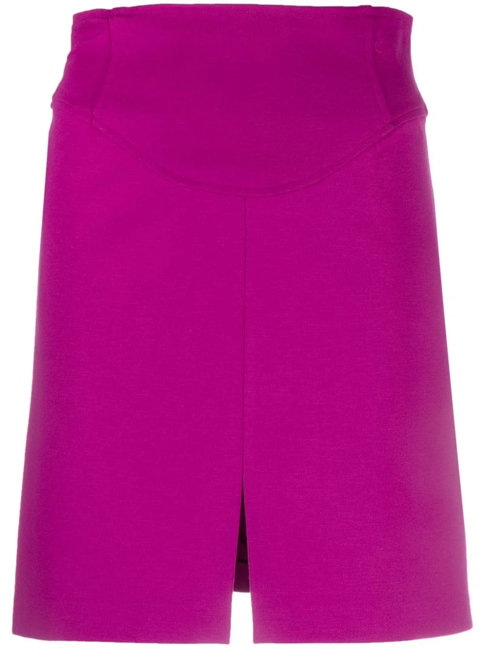 panelled high-waisted skirt - 1