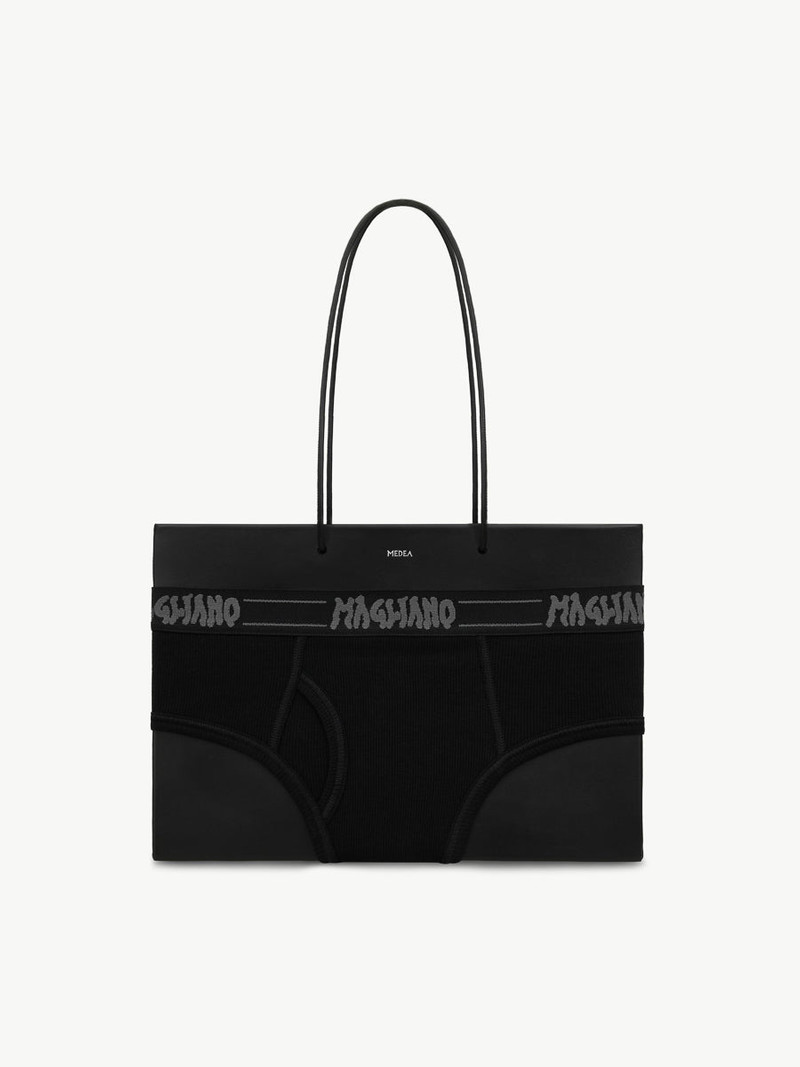 MAGLIANO Big Mutanda Bag Black - Magliano outlook
