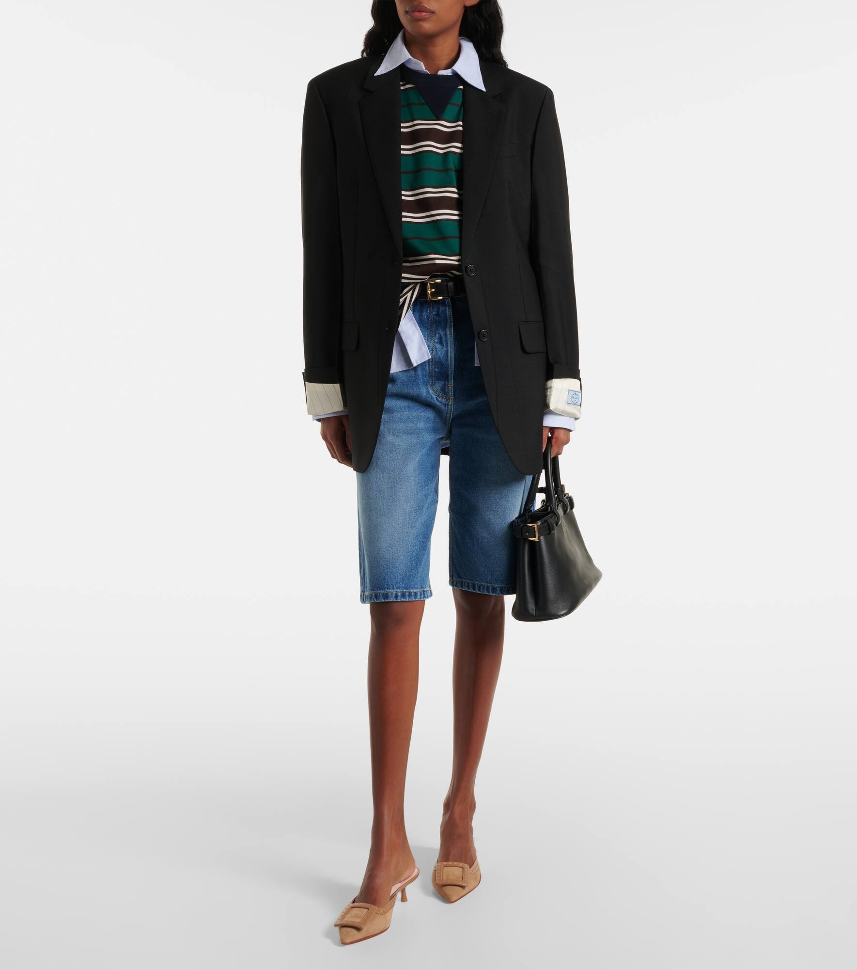 Viv' in the City 45 suede mules - 3