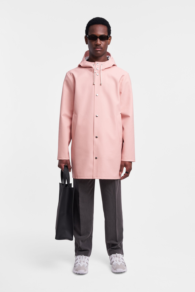 Stutterheim Stockholm Raincoat Pale Pink outlook