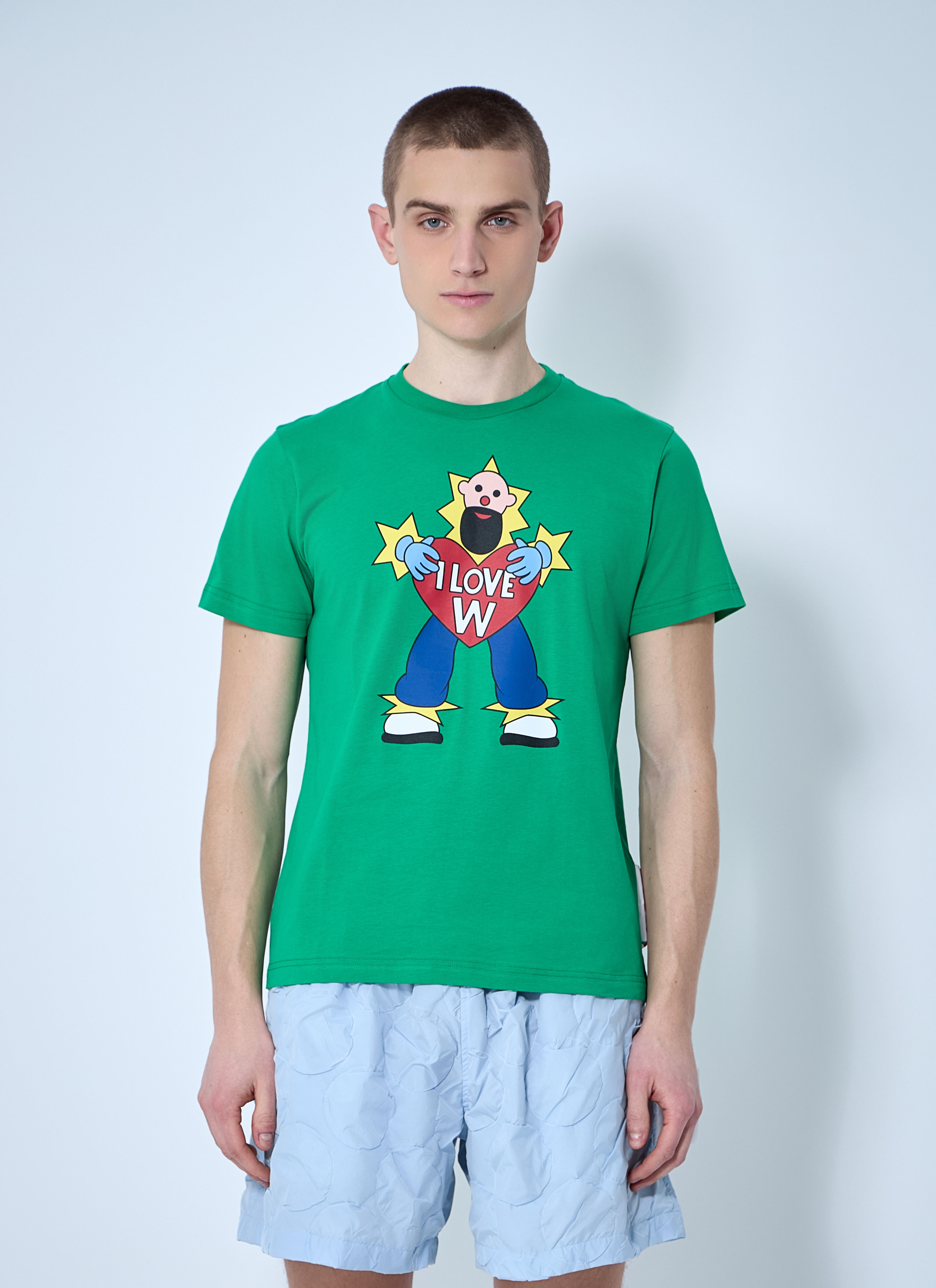 Logo Motif T-Shirt - 1