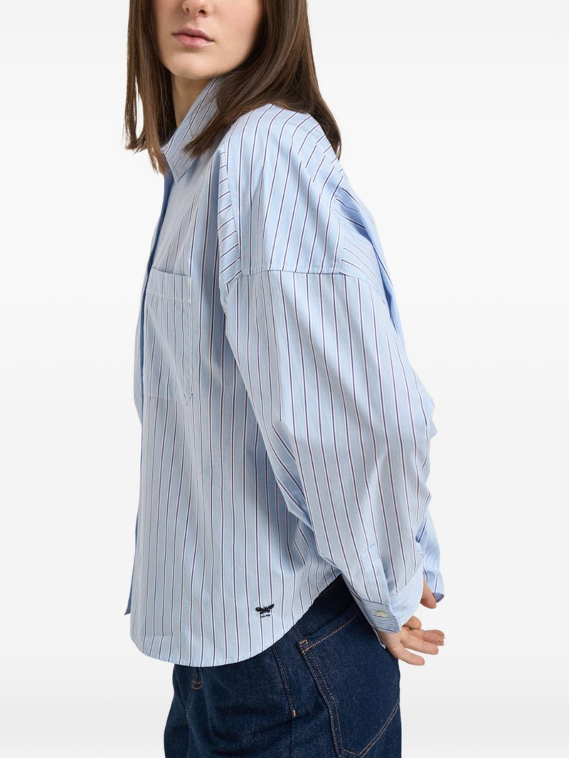 WEEKEND Max Mara striped buttoned shirt outlook