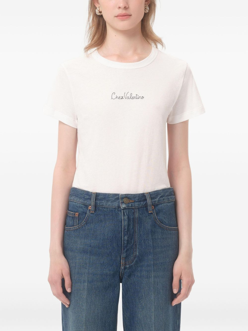 cotton T-shirt - 3
