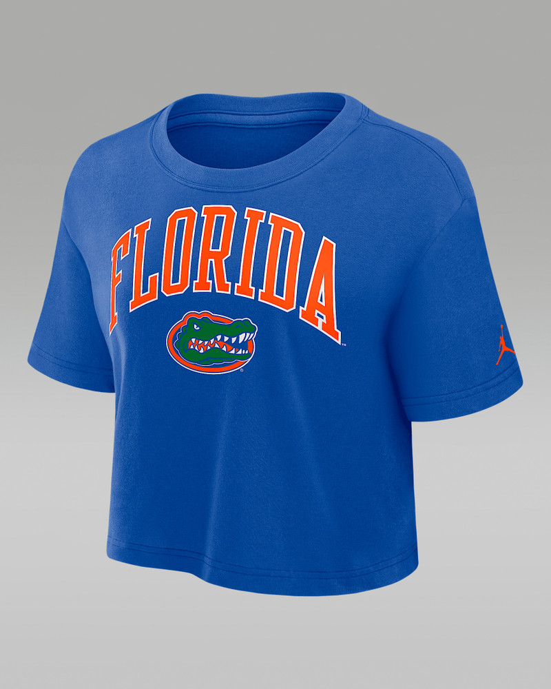 Florida Athletic Prep Arch Women's Jordan Brand Dri-FIT College Cropped T-Shirt 1