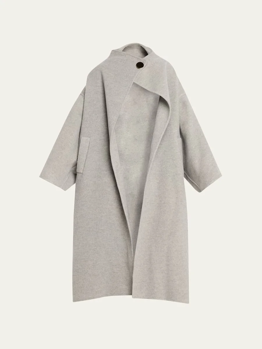 North Oversized Cashmere-Wool Coat - 1
