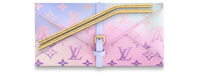 Louis Vuitton Straws and Pouch outlook