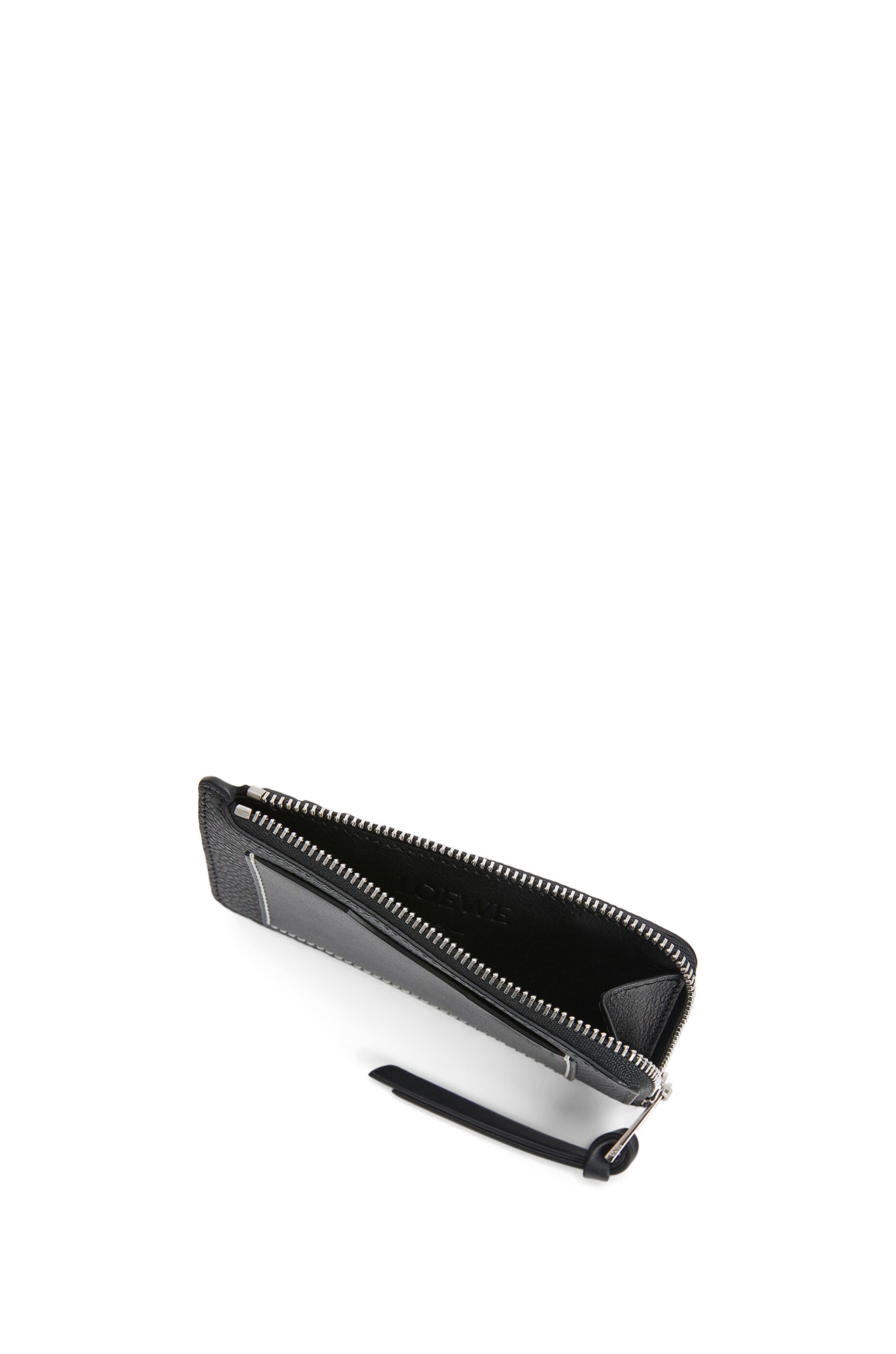 Coin cardholder in soft grained calfskin - 3