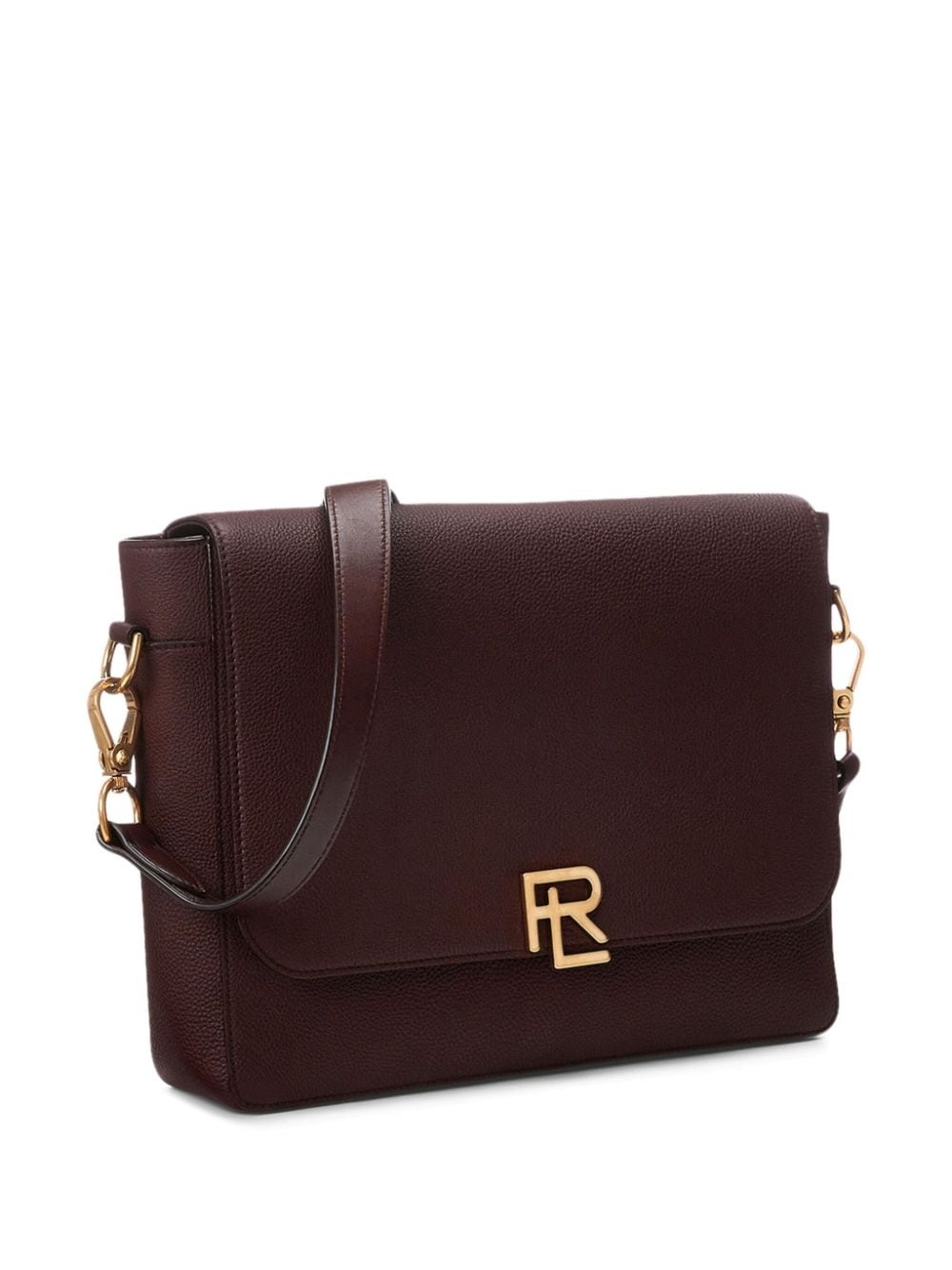 medium leather briefcase - 3