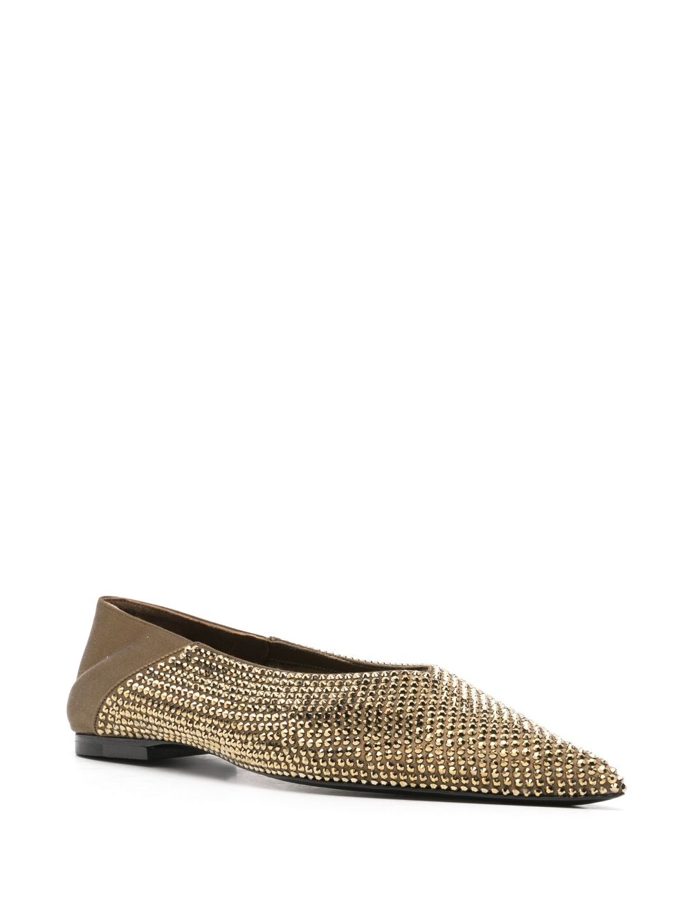 Nour crystal-embellished slippers - 2
