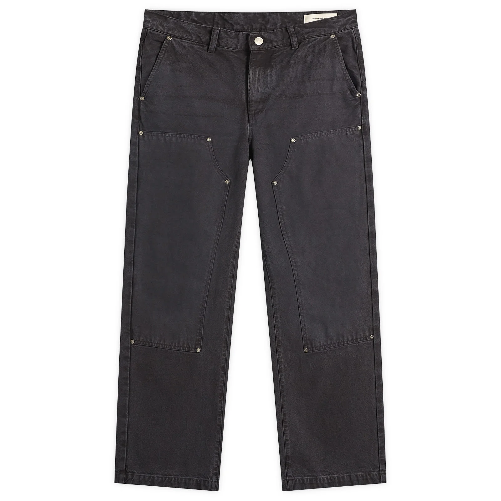 mfpen Womens Double Knee Jeans - 1