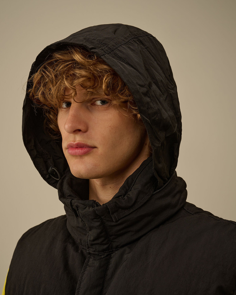 Eco-Chrome R Mixed Hooded Down Gilet 6