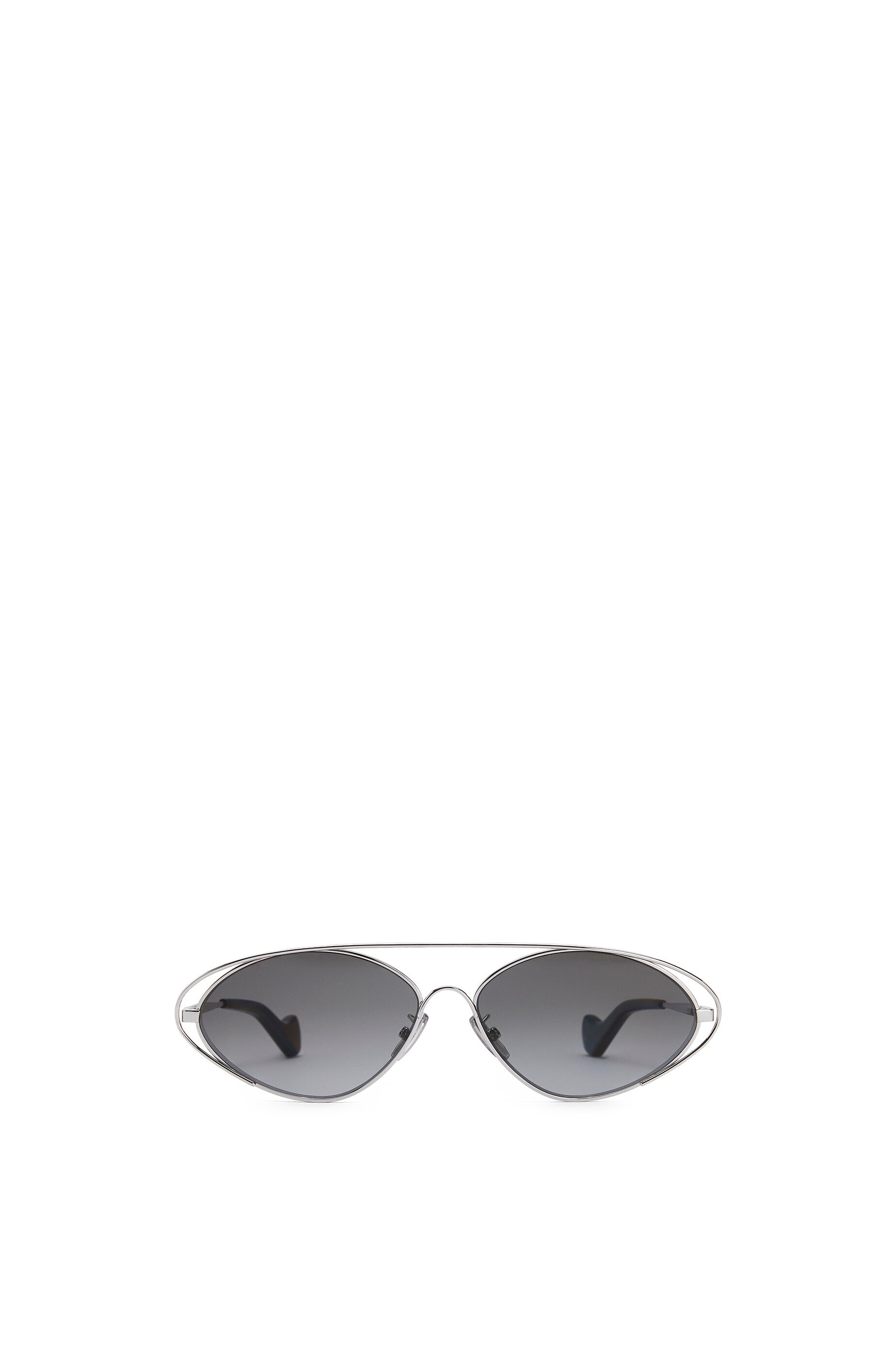 Metal oval sunglasses - 1