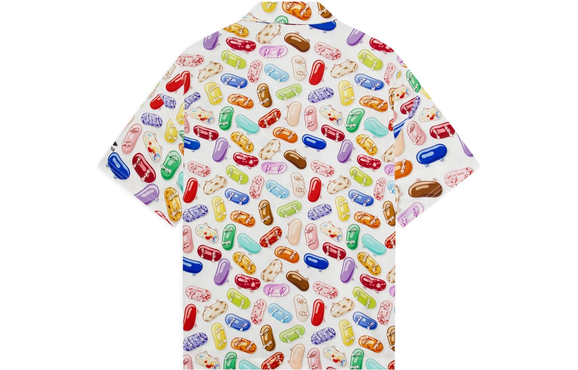 Li-Ning x Phil Hackett & Pablo Ientile Loose Fit Shirt 'Multi-Color' ASHS461-1 - 2