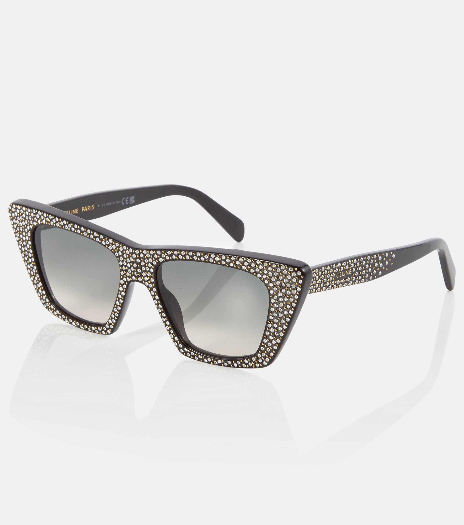 Embellished cat-eye sunglasses - 3