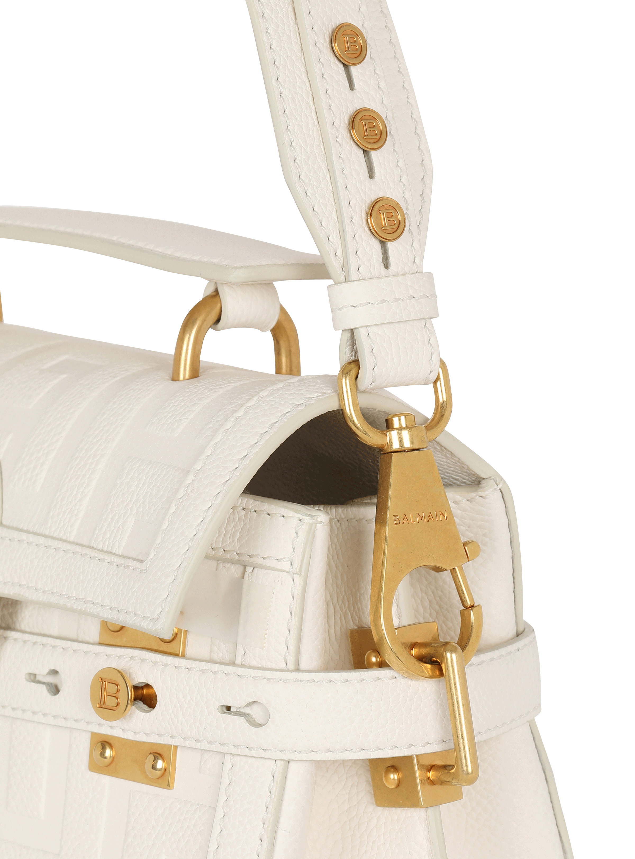 B-Buzz 23 monogram grained leather bag - 6