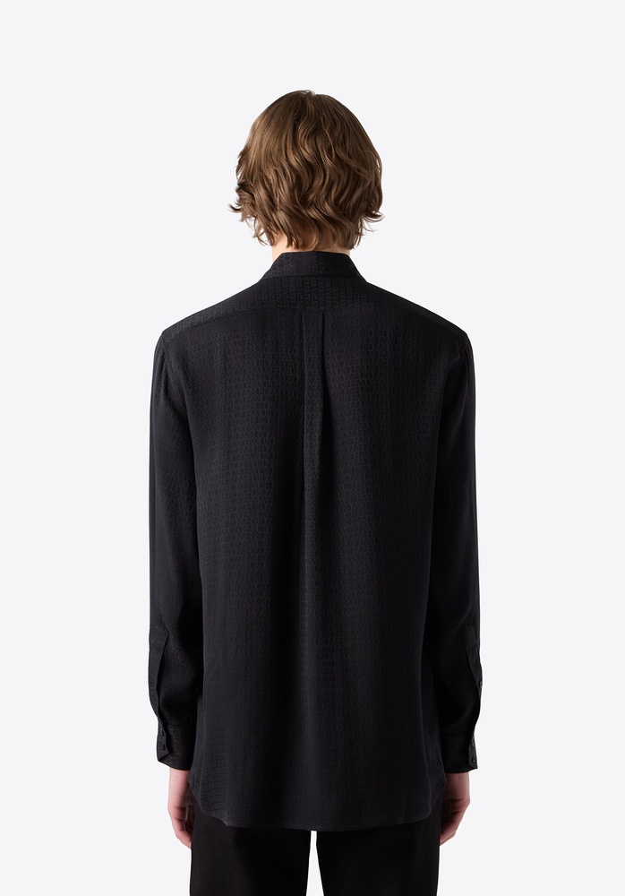 SHIRT 01 BLACK BLK DNM PRINT - 5