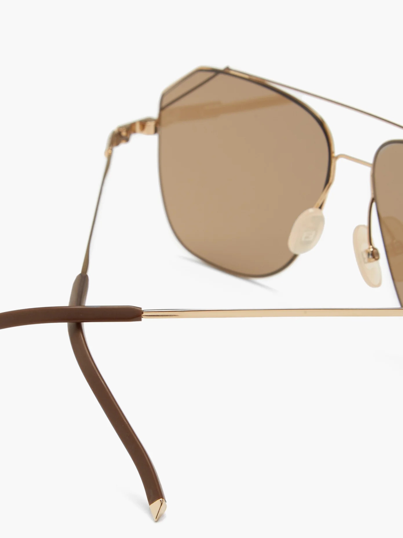 Wired top-bar aviator sunglasses - 2