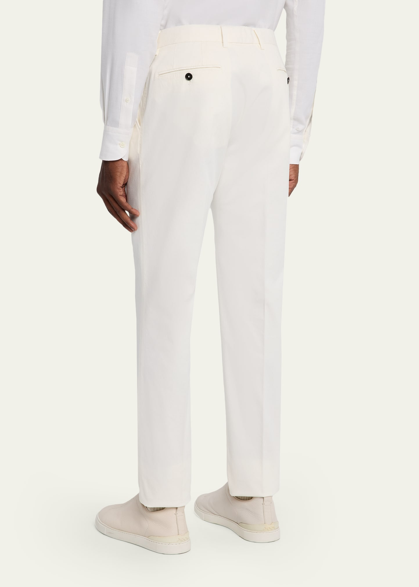 Men's Slim Flat-Front Pants - 3