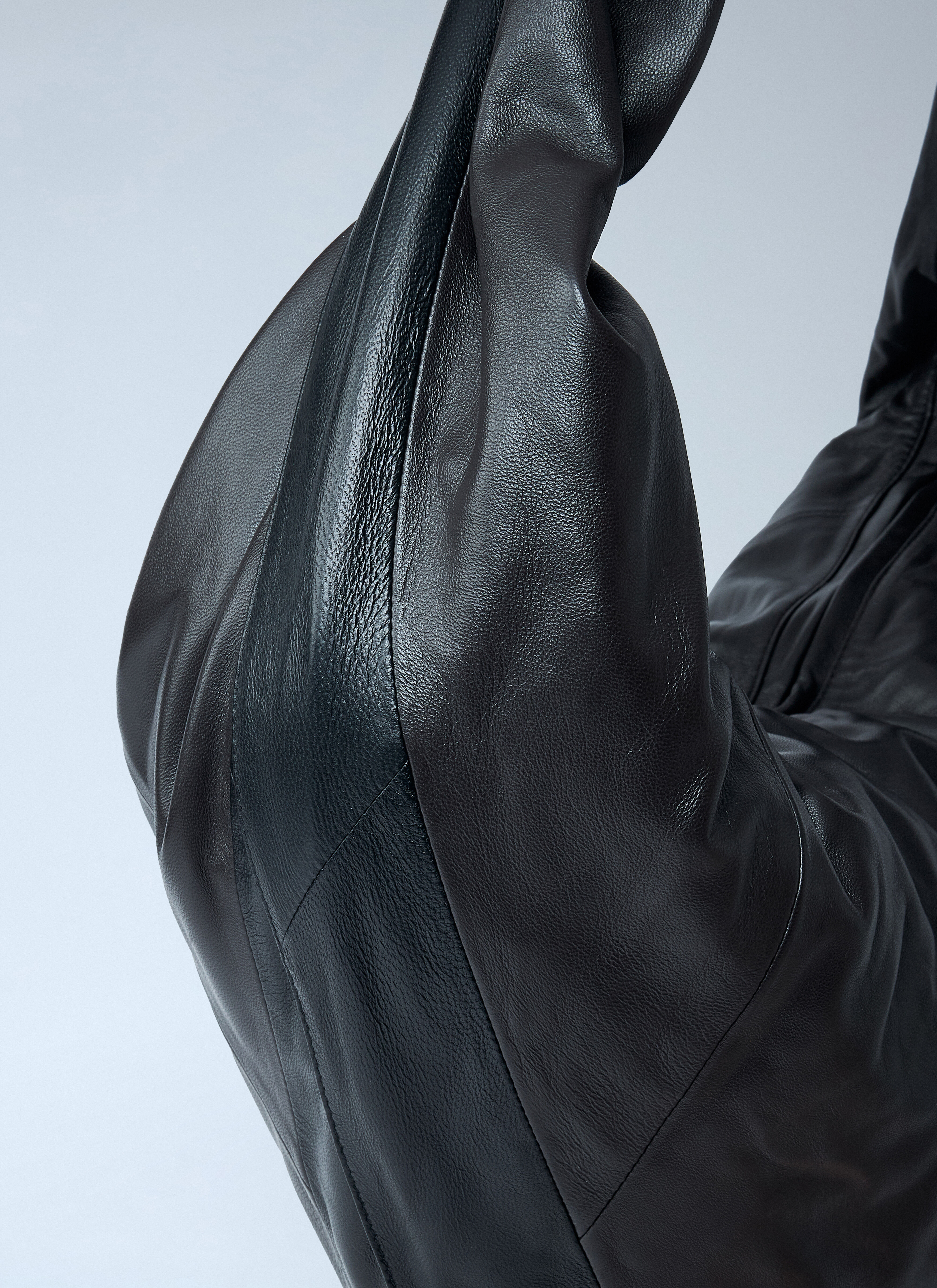 Leather Scarf Bag - 4